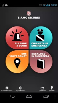 siamo sicure - app femminili