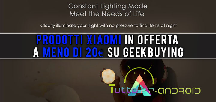 Photo of Prodotti Xiaomi in offerta a meno di 20€ su GeekBuying