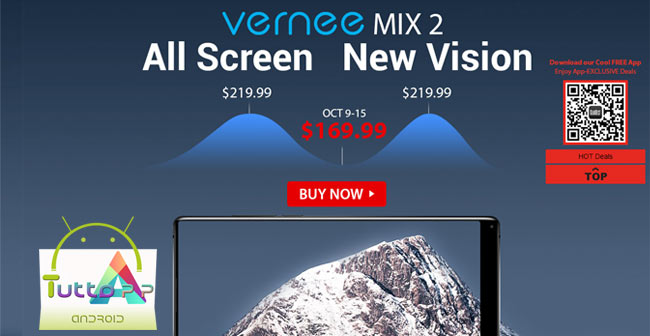 Vernee Mix 2 offerta Gearbest