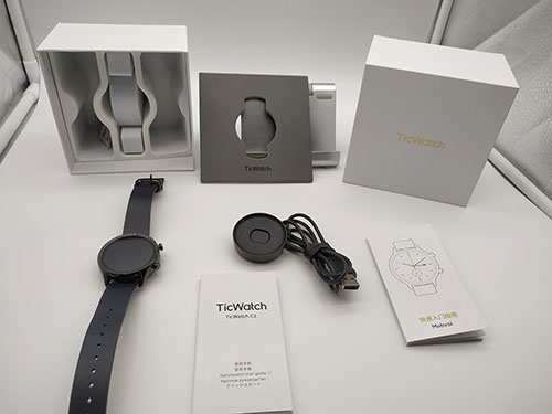 Recensione TicWatch C2 - unboxing del prodotto