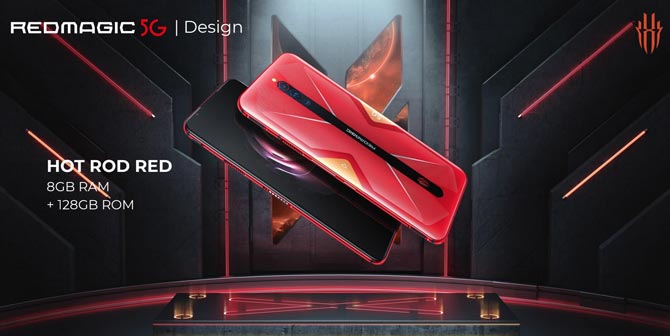 Nubia Redmagic 5G 8 128GB red rosso