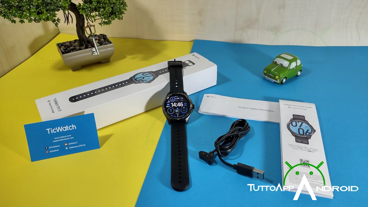 TicWatch Pro 5 - Contenuto confezione