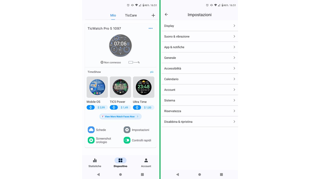 Ticwatch Pro 5 - App Mobvoi Health